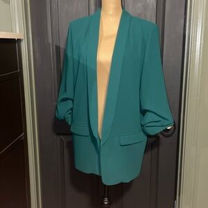 Beautiful oversized Zara blazer with rouged sleeves great condition